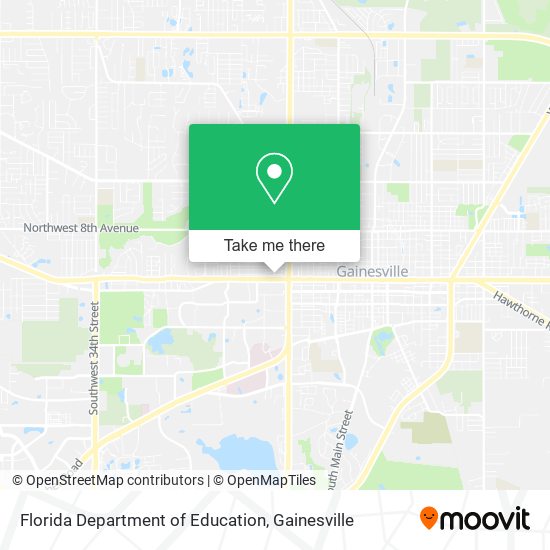 Mapa de Florida Department of Education