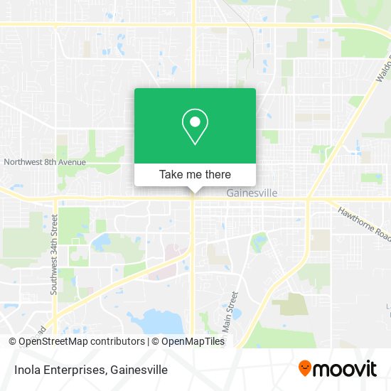 Mapa de Inola Enterprises