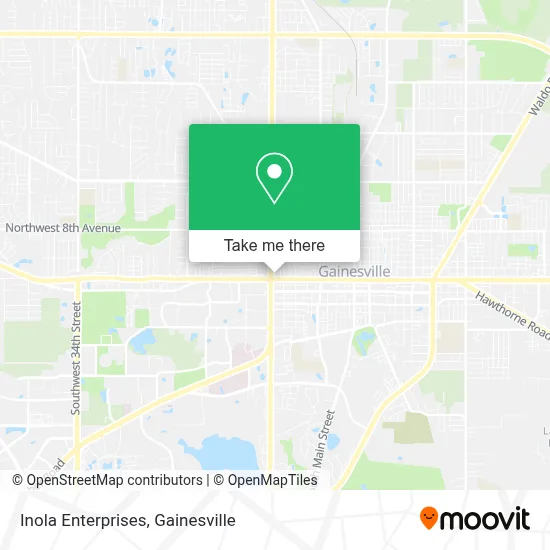 Inola Enterprises map
