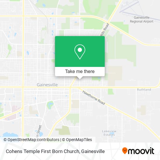 Mapa de Cohens Temple First Born Church