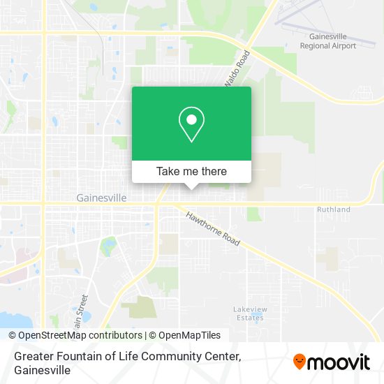 Greater Fountain of Life Community Center map