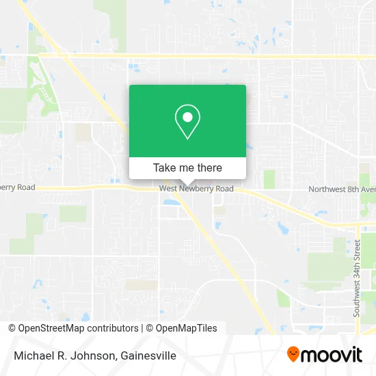 Michael R. Johnson map