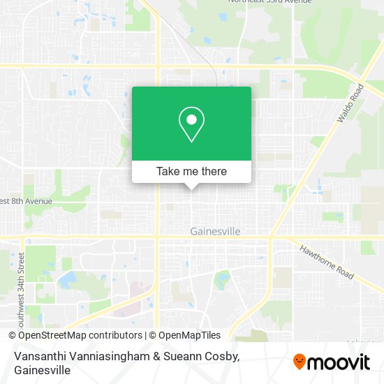 Vansanthi Vanniasingham & Sueann Cosby map