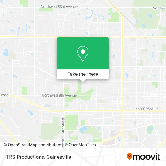 TRS Productions map