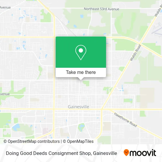 Doing Good Deeds Consignment Shop map