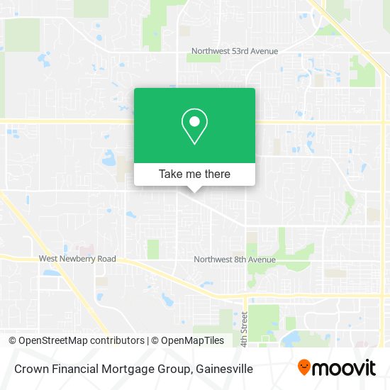 Crown Financial Mortgage Group map