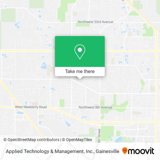 Applied Technology & Management, Inc. map