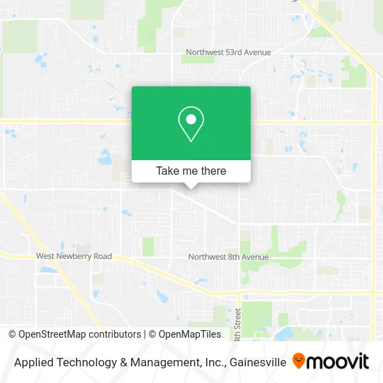 Applied Technology & Management, Inc. map