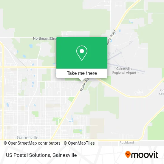 US Postal Solutions map