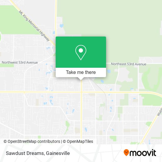 Sawdust Dreams map
