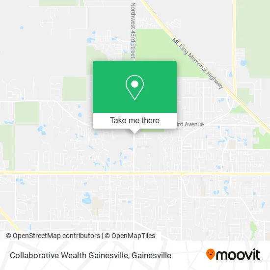 Collaborative Wealth Gainesville map