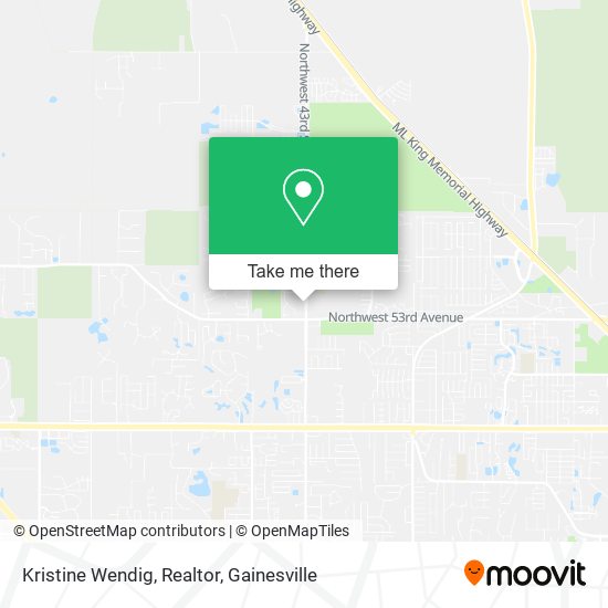 Kristine Wendig, Realtor map
