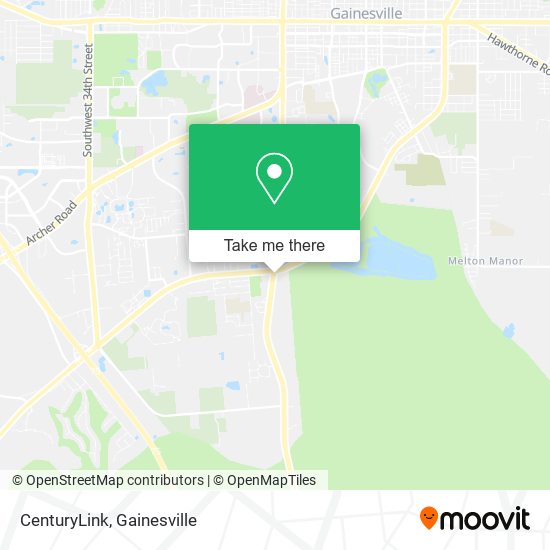 Mapa de CenturyLink
