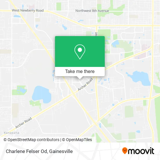 Charlene Felser Od map