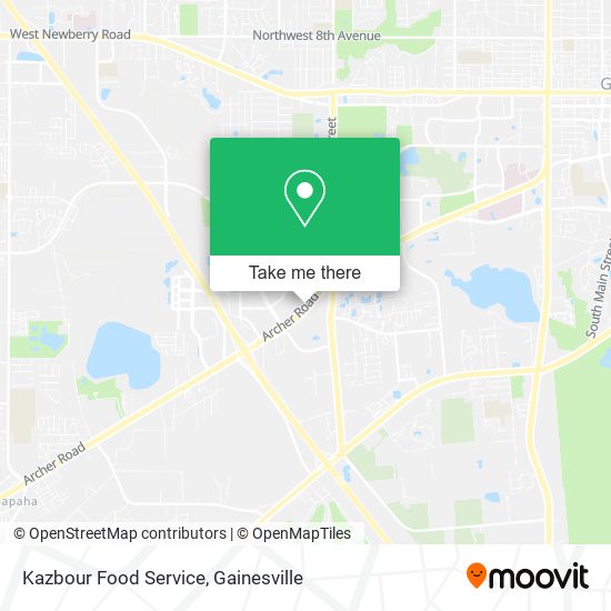 Kazbour Food Service map