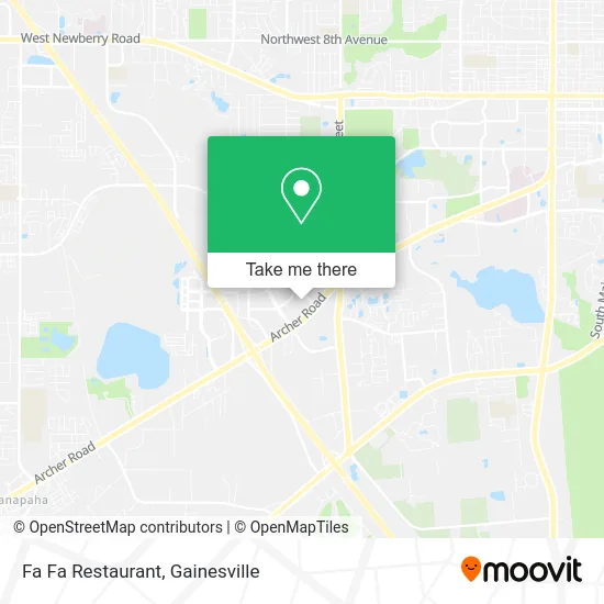 Fa Fa Restaurant map