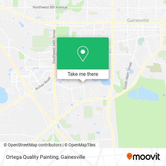 Ortega Quality Painting map