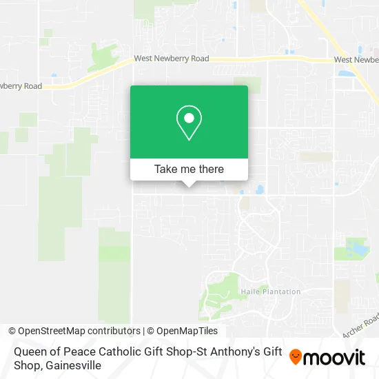 Queen of Peace Catholic Gift Shop-St Anthony's Gift Shop map