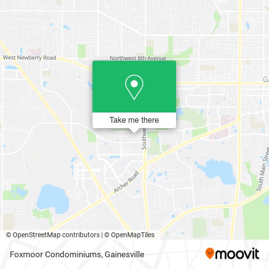 Foxmoor Condominiums map