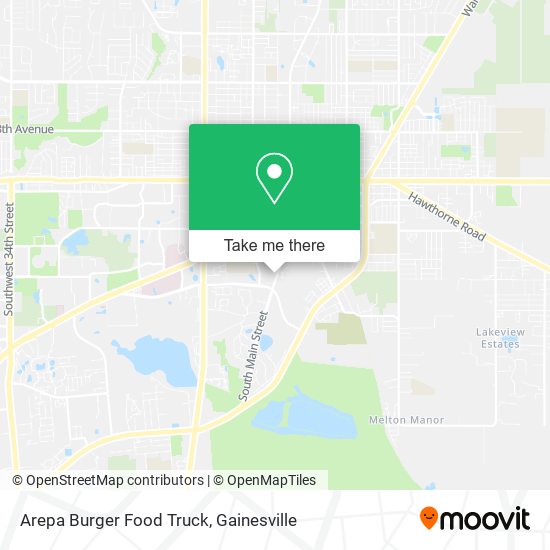 Arepa Burger Food Truck map