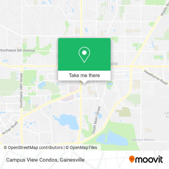 Campus View Condos map