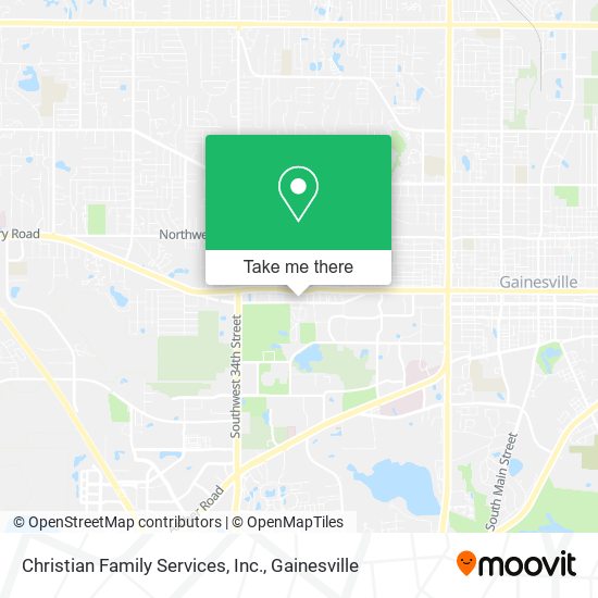 Mapa de Christian Family Services, Inc.