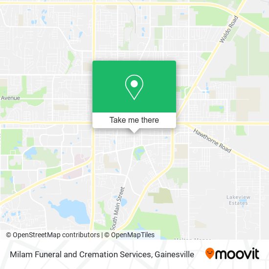 Milam Funeral and Cremation Services map
