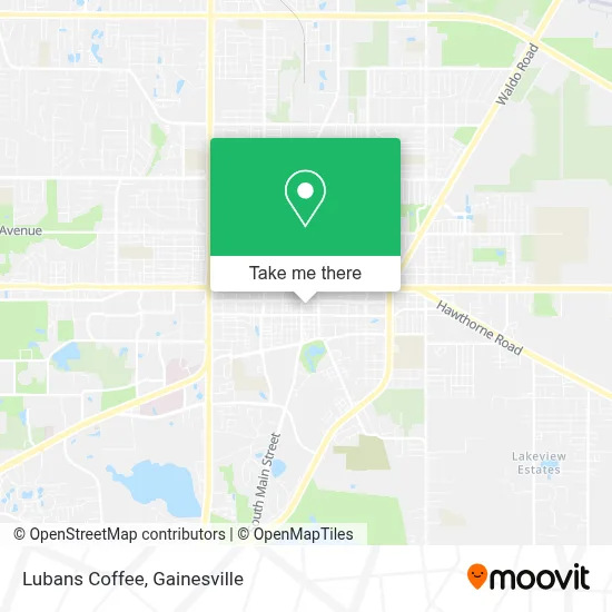 Lubans Coffee map