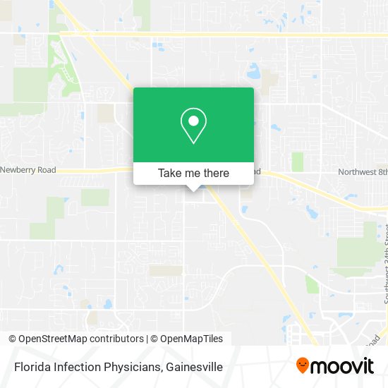 Florida Infection Physicians map