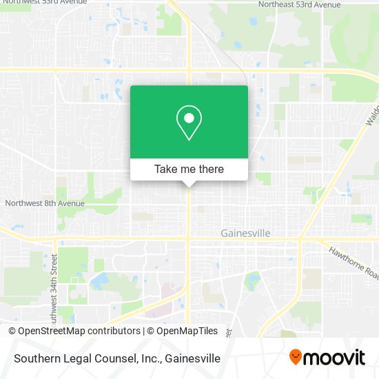 Mapa de Southern Legal Counsel, Inc.