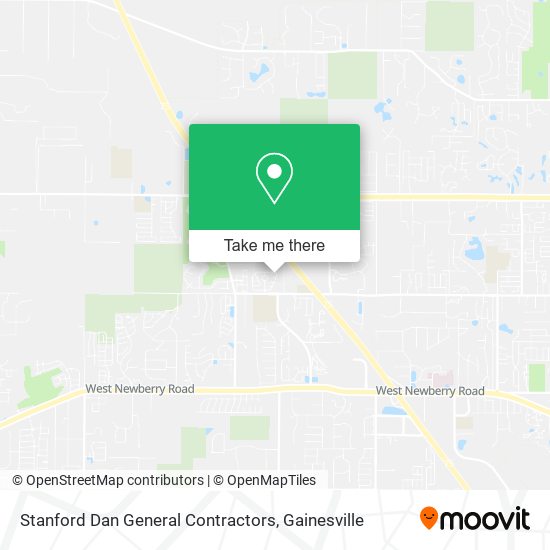 Mapa de Stanford Dan General Contractors