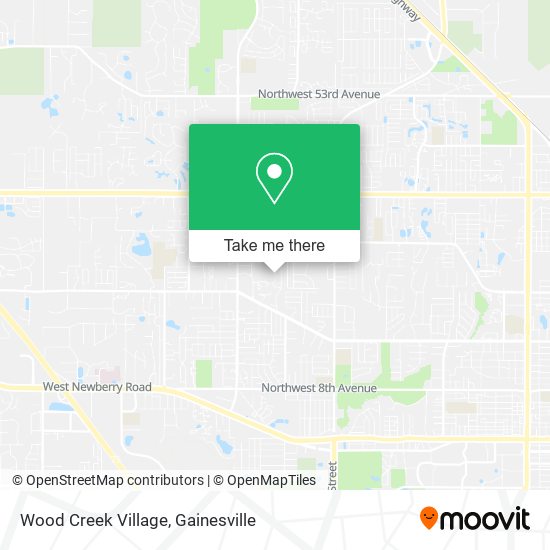 Wood Creek Village map