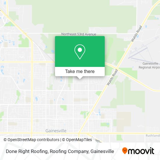 Done Right Roofing, Roofing Company map