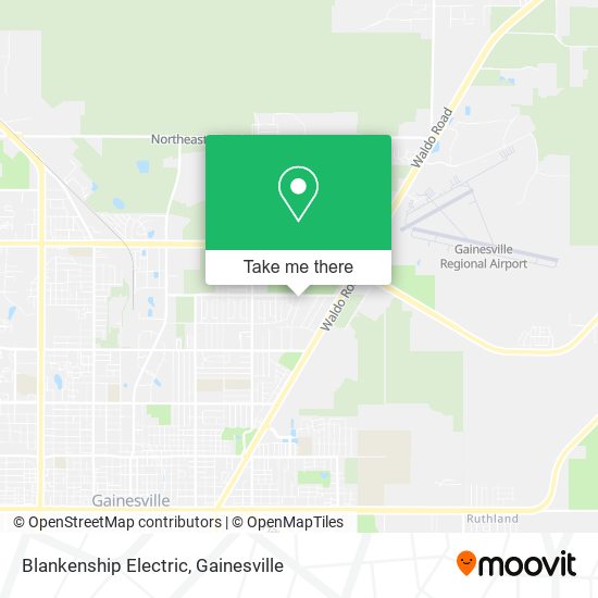 Blankenship Electric map