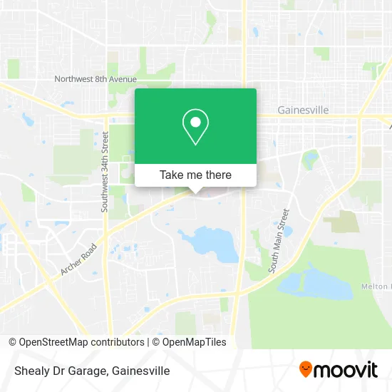 Shealy Dr Garage map