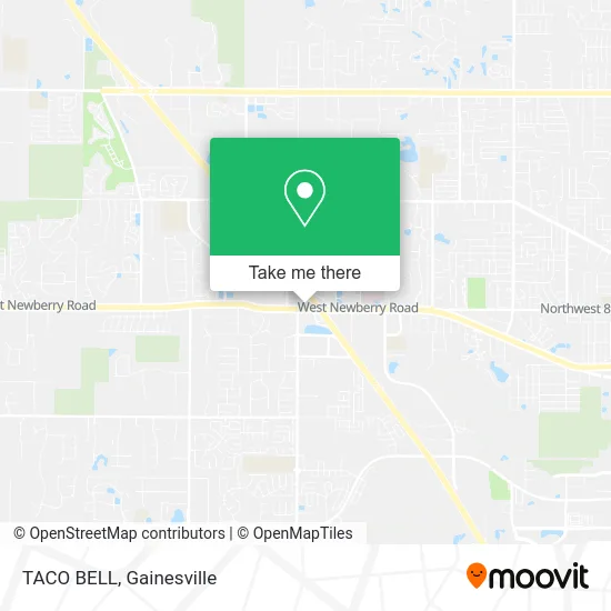 TACO BELL map