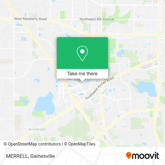 MERRELL map