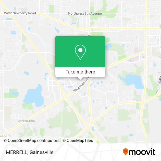 MERRELL map
