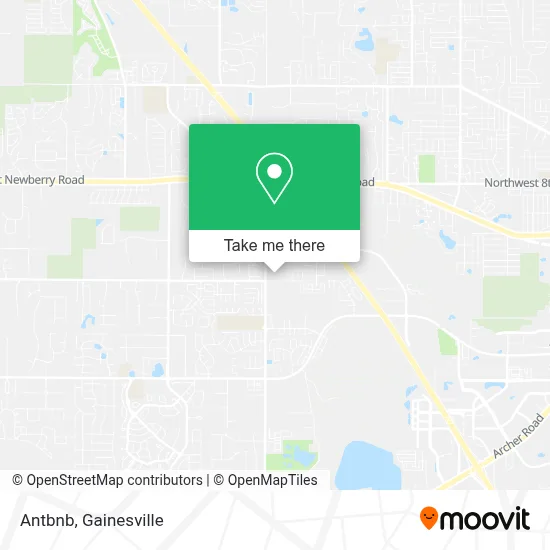 Antbnb map