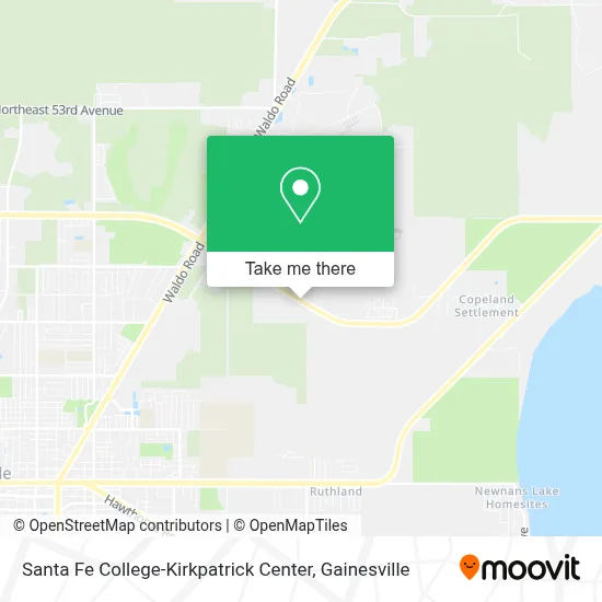 Santa Fe College-Kirkpatrick Center map