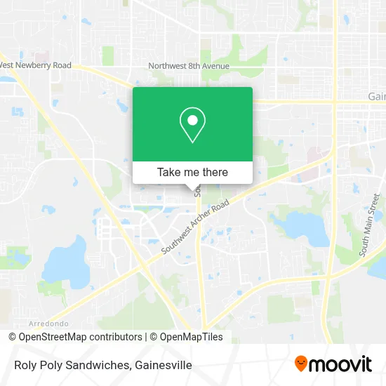 Roly Poly Sandwiches map
