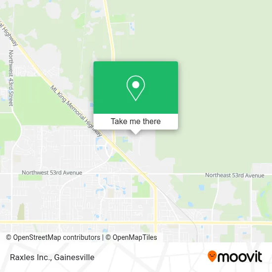 Raxles Inc. map