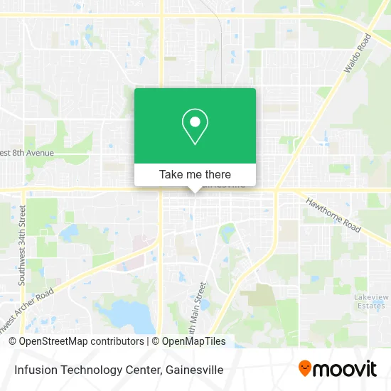 Infusion Technology Center map
