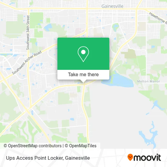 Ups Access Point Locker map