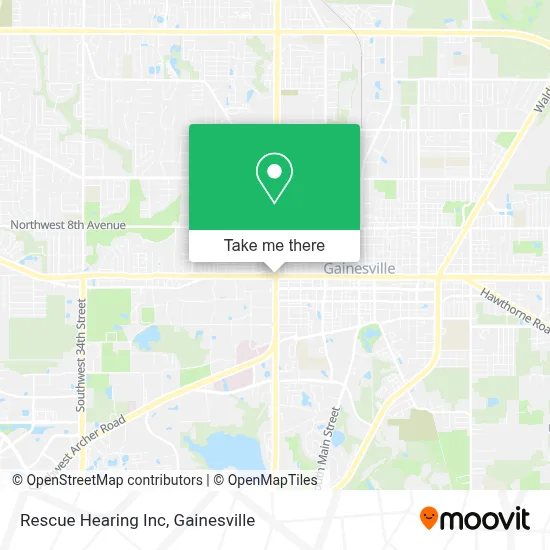 Rescue Hearing Inc map