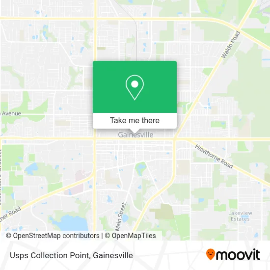 Usps Collection Point map