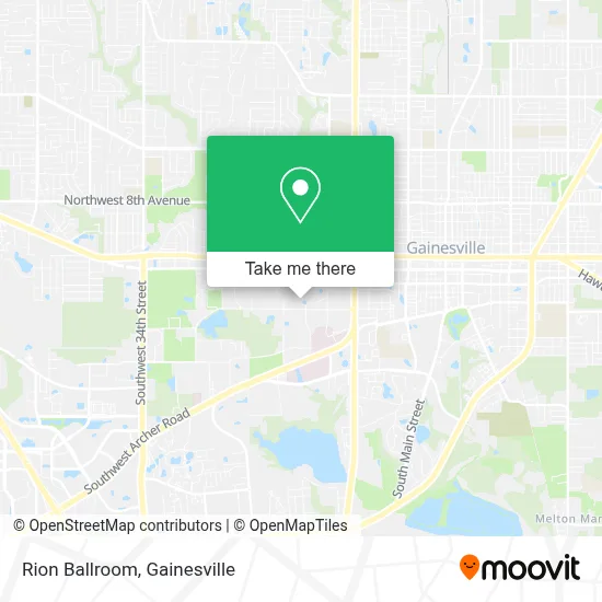 Rion Ballroom map