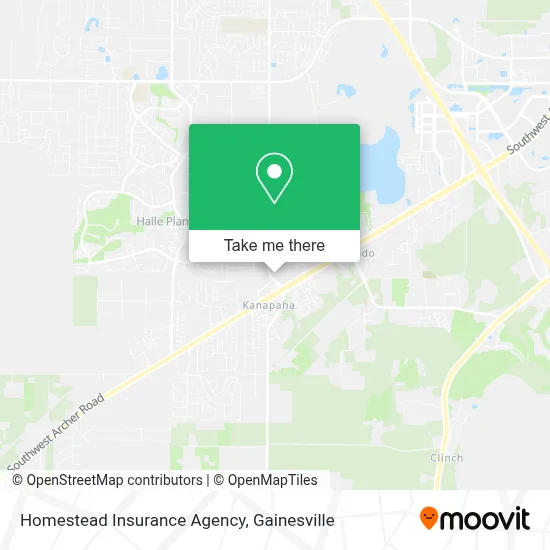 Homestead Insurance Agency map