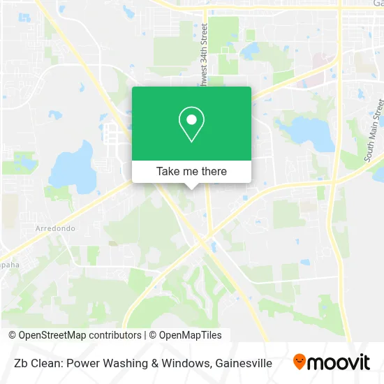 Zb Clean: Power Washing & Windows map