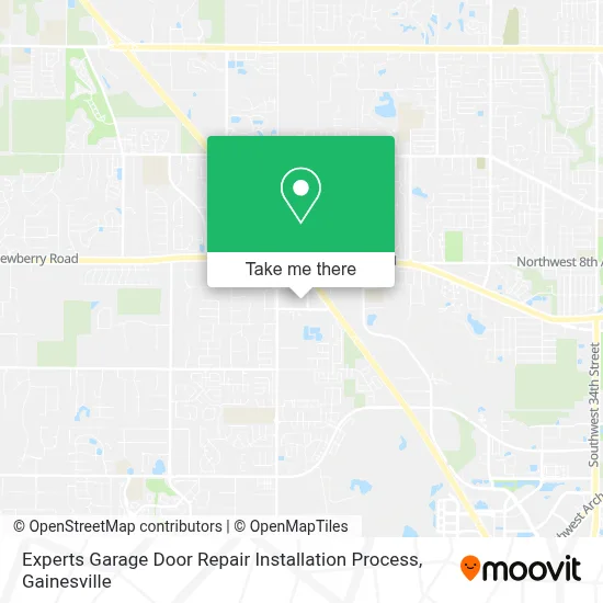 Experts Garage Door Repair Installation Process map